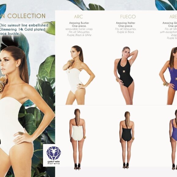 NWT One Piece Halter Black  Swimsuit Small - Picture 10 of 12